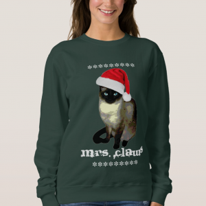 mrs claws ugly christmas sweater