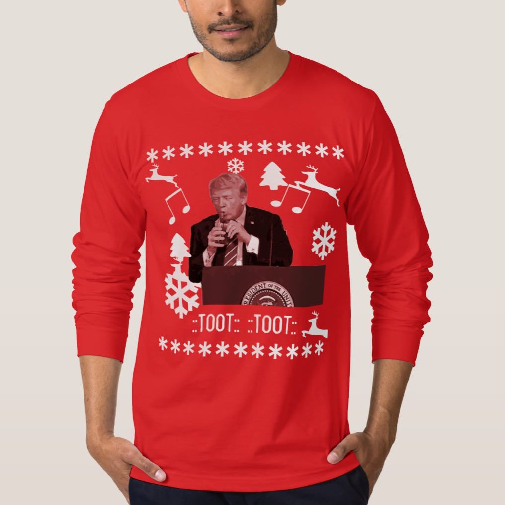 rump ugly christmas sweater